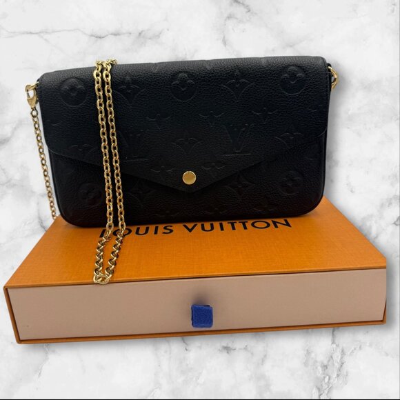 Louis Vuitton Black Empriente Felicie Pochette - Picture 3 of 12